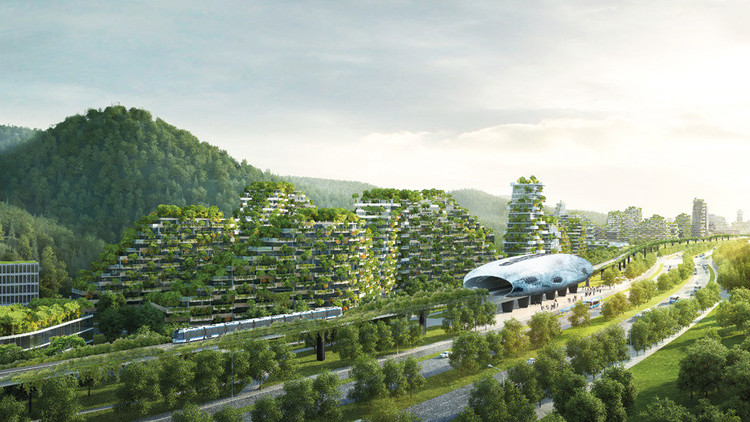 China construye una “ciudad bosque” para reducir la contaminación