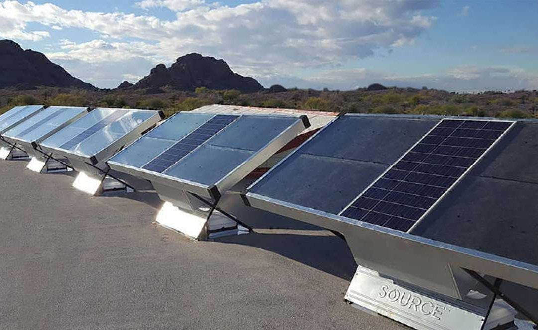 Un panel solar que genera hasta cinco litros de agua potable al día solo con vapor