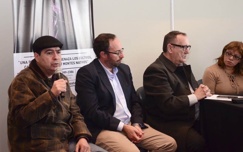 Diego Quiroga: “Estamos trabajando en conjunto desde que se inició el problema de la langosta”
