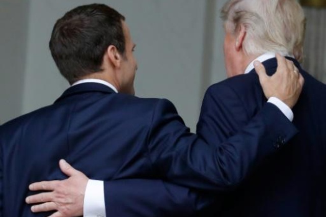 Macron asegura que Trump lo escuchó sobre cambio climático