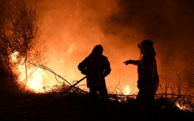 Incendios en Portugal y Galicia: El fuego se agravó y ya son 39 los muertos