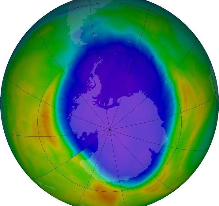 La NASA obtiene pruebas de la reducción del agujero de ozono