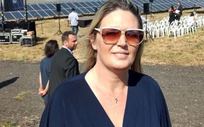 Verónica Geese habló con Ambiente Radio en la inauguración del parque fotovoltaico en Santa Fe