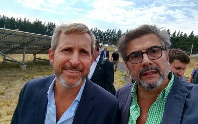 Entrevista exclusiva a Rogelio Frigerio en el acto de inauguración del parque fotovoltaico en Santa Fe