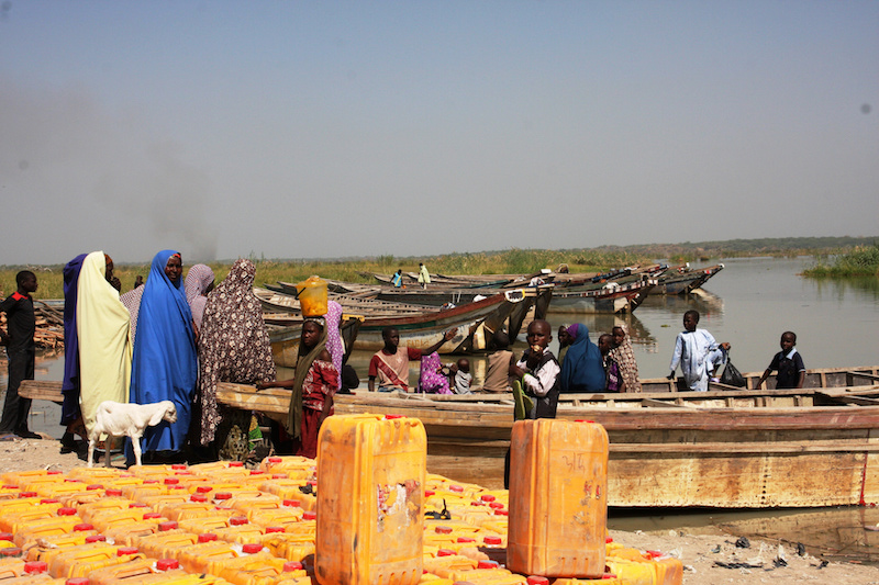 Emergencia por un lago que desaparece