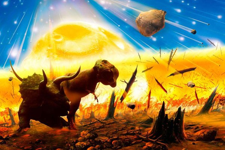 Relacionan al meteorito que extinguió a los dinosaurios con el cambio climático