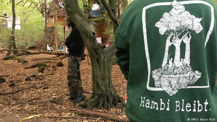 Alemania: activismo contra la deforestación del bosque de Hambach