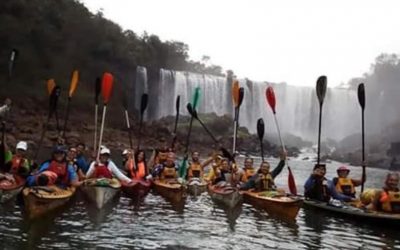 Travesía en defensa de los ríos, desde Iguazú hasta San Ignacio