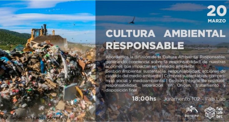 Charla sobre Cultura Ambiental en Bariloche