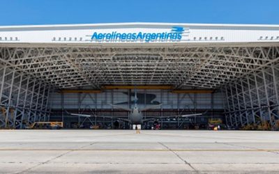 Aerolíneas Argentinas digitaliza las tareas de mantenimiento en sus hangares