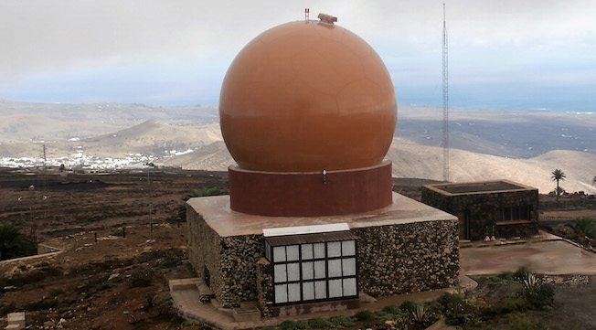 ENAIRE pone en servicio un nuevo radar en la isla de Lanzarote