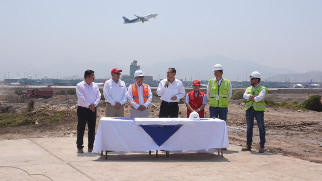 Avanzan trabajos preparatorios de ampliación del Aeropuerto Internacional Jorge Chávez