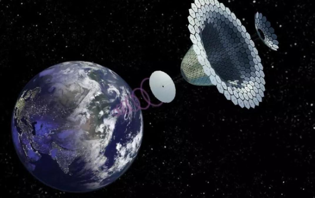Así será la central solar que China quiere instalar en el espacio