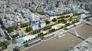 Inauguraron el Parque del Bajo en la Ciudad Autónoma de Buenos Aires