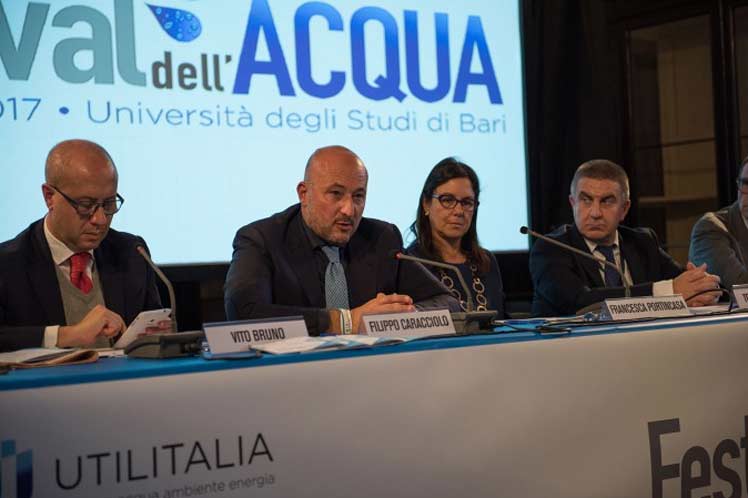 Sistema hidroeléctrico y ambiente de Italia en Festival del Agua 2019