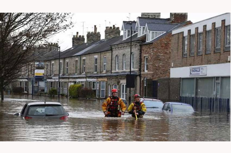 Alertan sobre graves inundaciones en Inglaterra por cambio climático