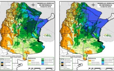 Disminuye el área con excedentes hídricos del NEA
