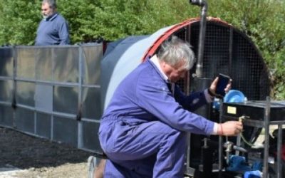 Instalan un túnel de viento para evaluar la erosión eólica