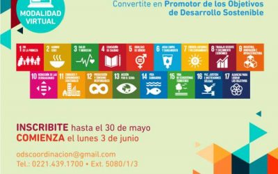 La Provincia de Buenos Aires lanza curso virtual para convertirse en promotor de los Objetivos de Desarrollo Sostenible