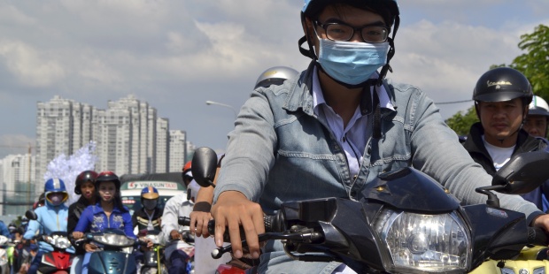 Purificar el aire a golpe de pedal
