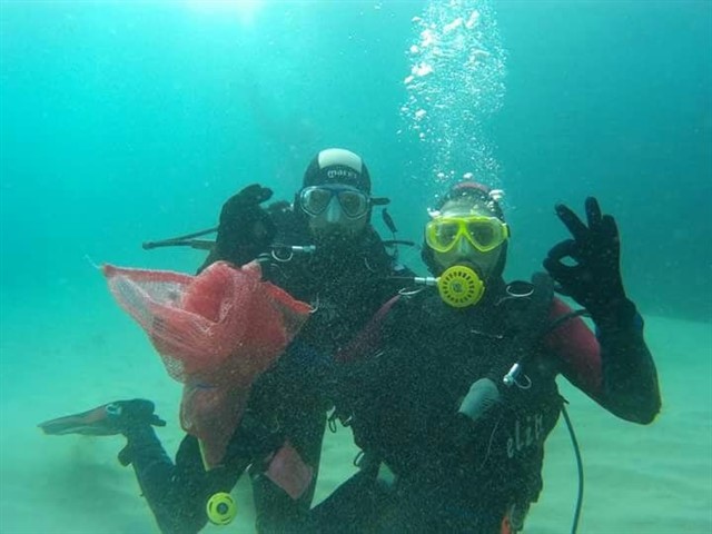 Buceadores voluntarios limpiarán el fondo marino