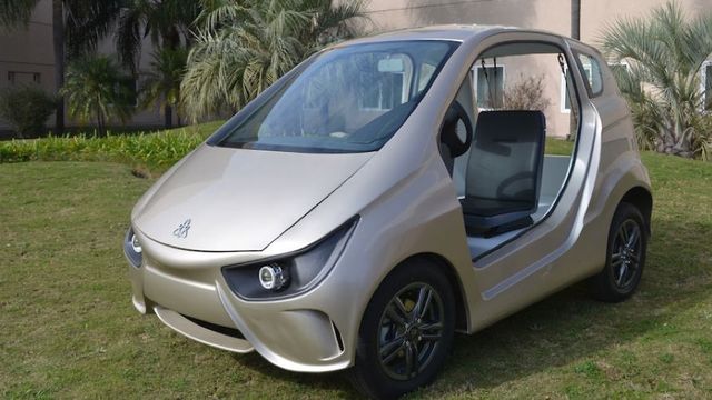 La argentina VOLT presentó un auto eléctrico