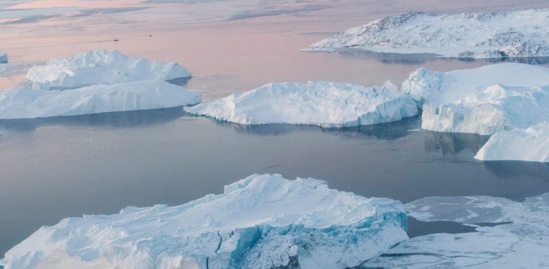 Glaciares que se derriten e incendios que contaminan