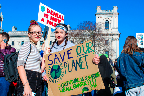 9 de cada 10 niños cree que el cambio climático amenaza su futuro