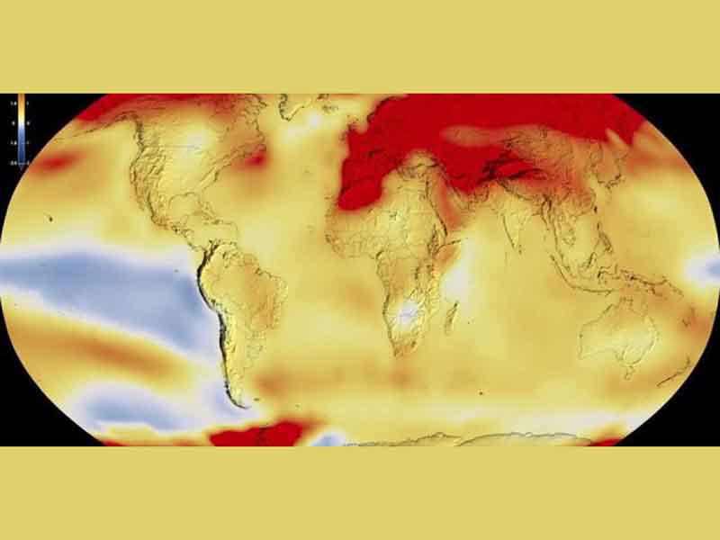 La NASA coloca a 2022 como el quinto año más cálido registrado