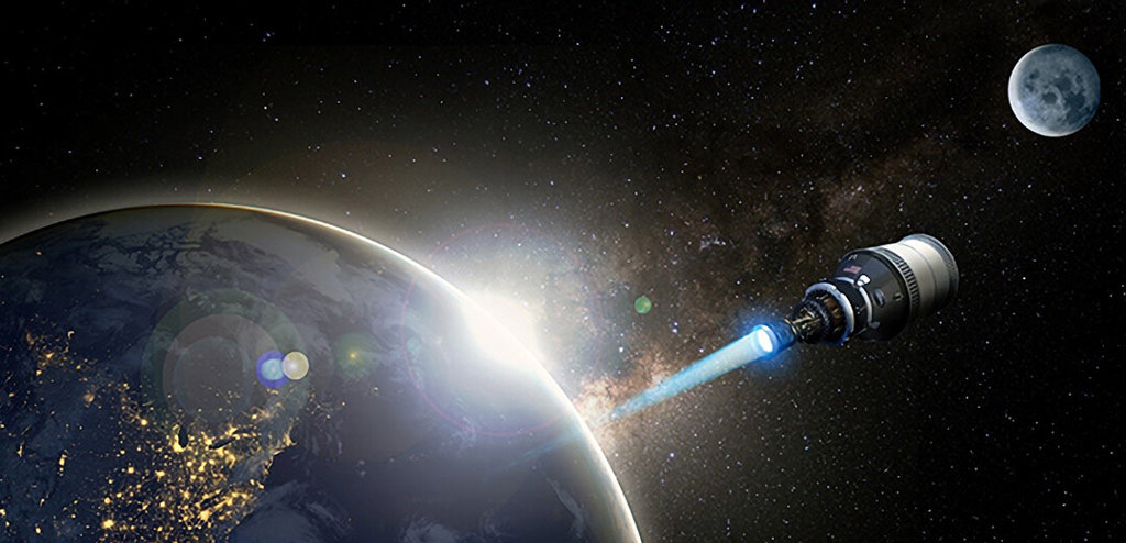Desarrollan un cohete de propulsión nuclear para viajar a Marte