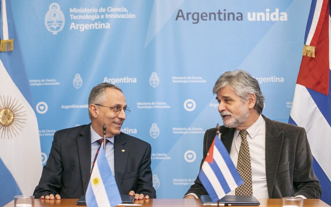 Argentina y Cuba estrechan cooperación en bioseguridad