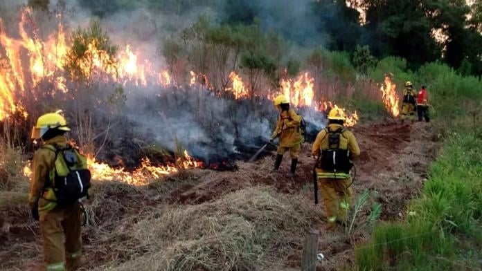 Anuncian nuevo equipamiento contra incendios en Misiones
