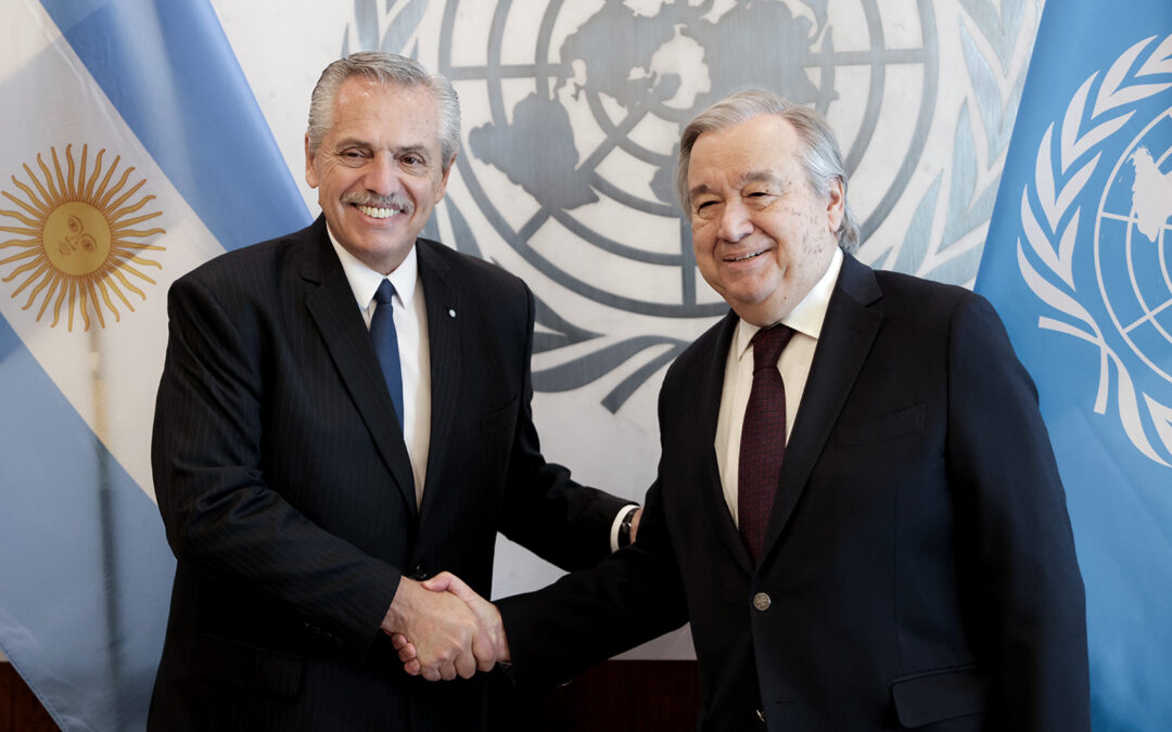 Alberto Fernández habló sobre la importancia de la ciencia en el desarrollo ante la ONU