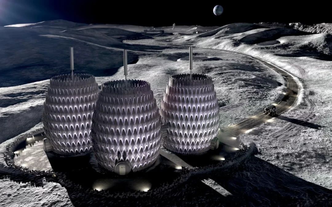 La NASA se prepara para construir casas lunares