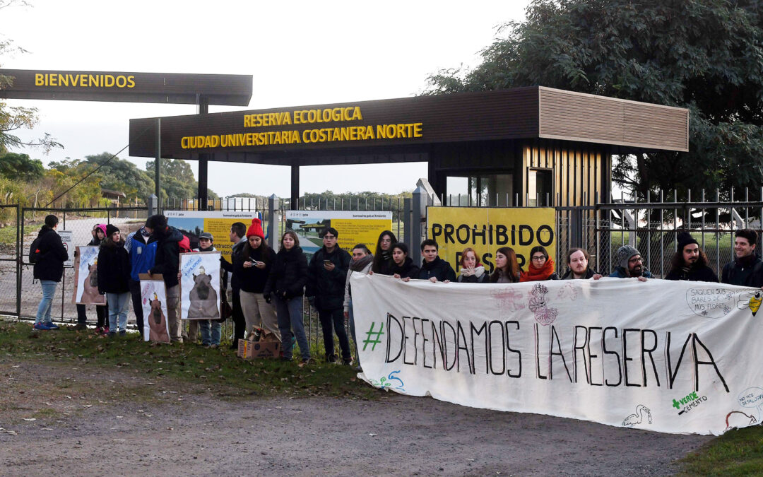 Frenaron la construcción de bares en la Reserva Ecológica Norte