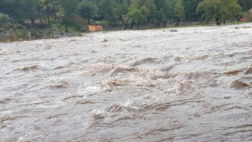 La localidad de Los Toldos quedó aislada por una crecida del río Bermejo