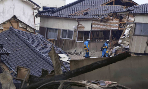Por el terremoto murieron casi 250 personas en Japón.