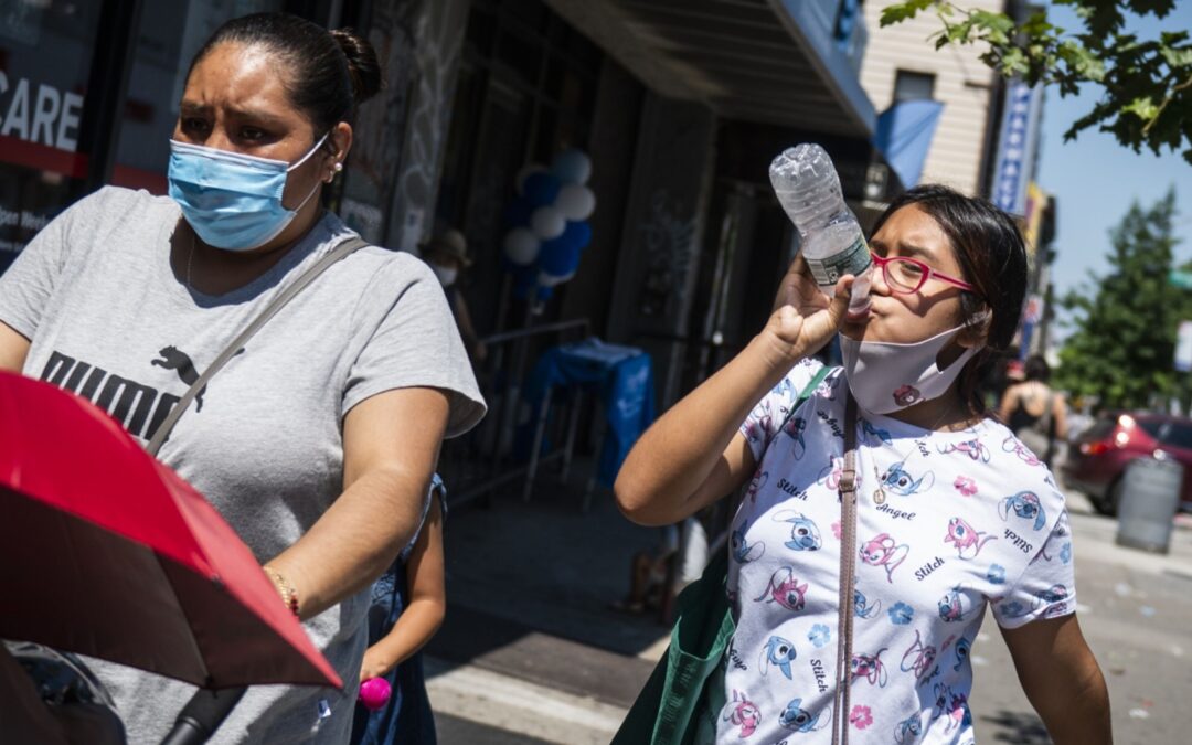 México sufre un feroz golpe de calor