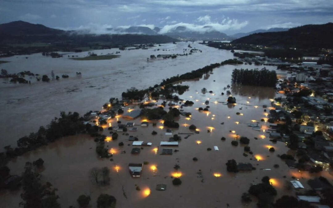 Porto Alegre enfrenta una de las peores inundaciones de su historia.