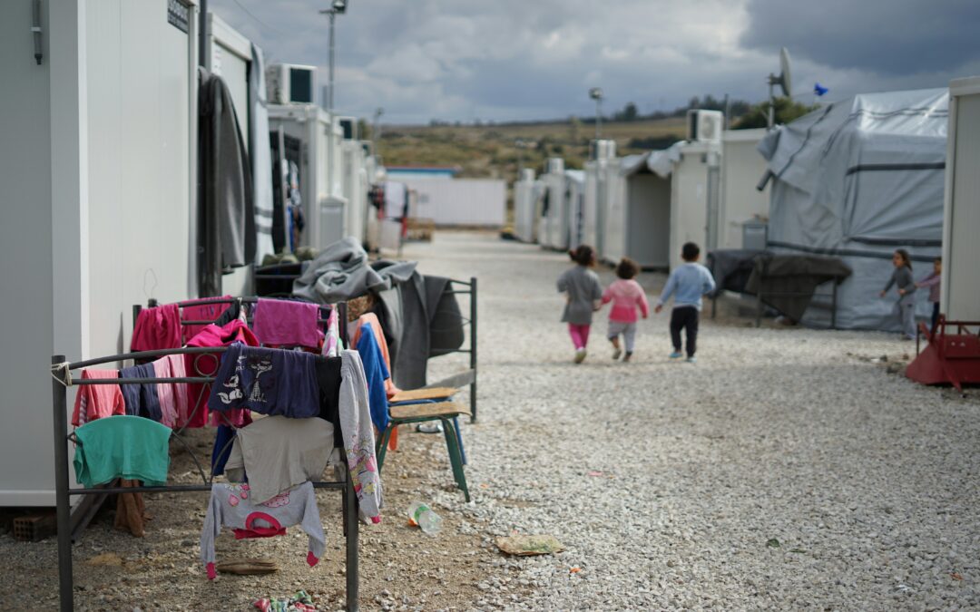 Los centros de refugiados se ven exacerbados por el cambio climático y sus consecuencias.