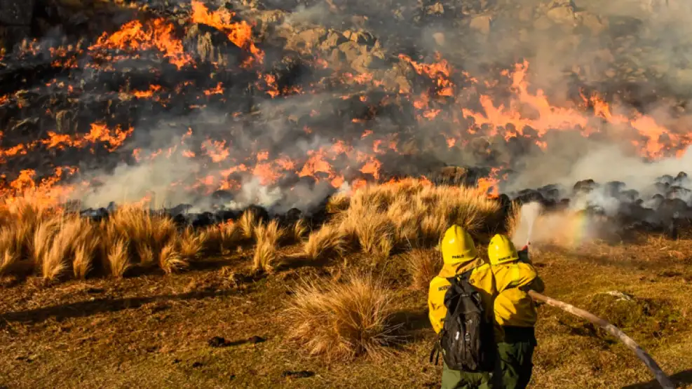 Crece el riesgo de incendios en Córdoba