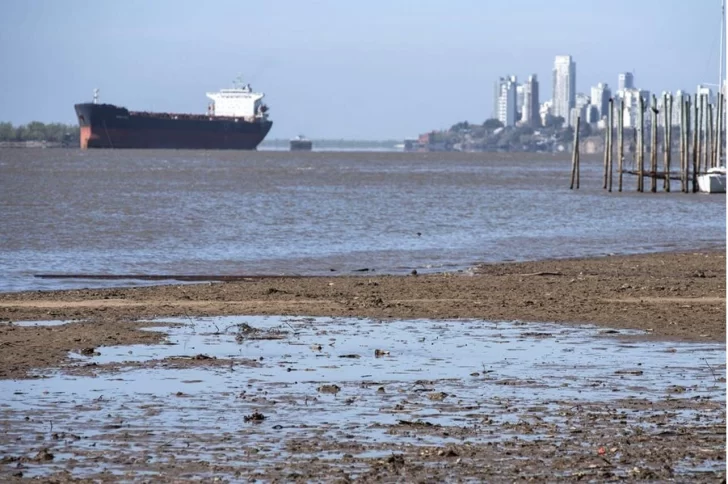 El Río Paraná registró una caída récord del nivel del agua