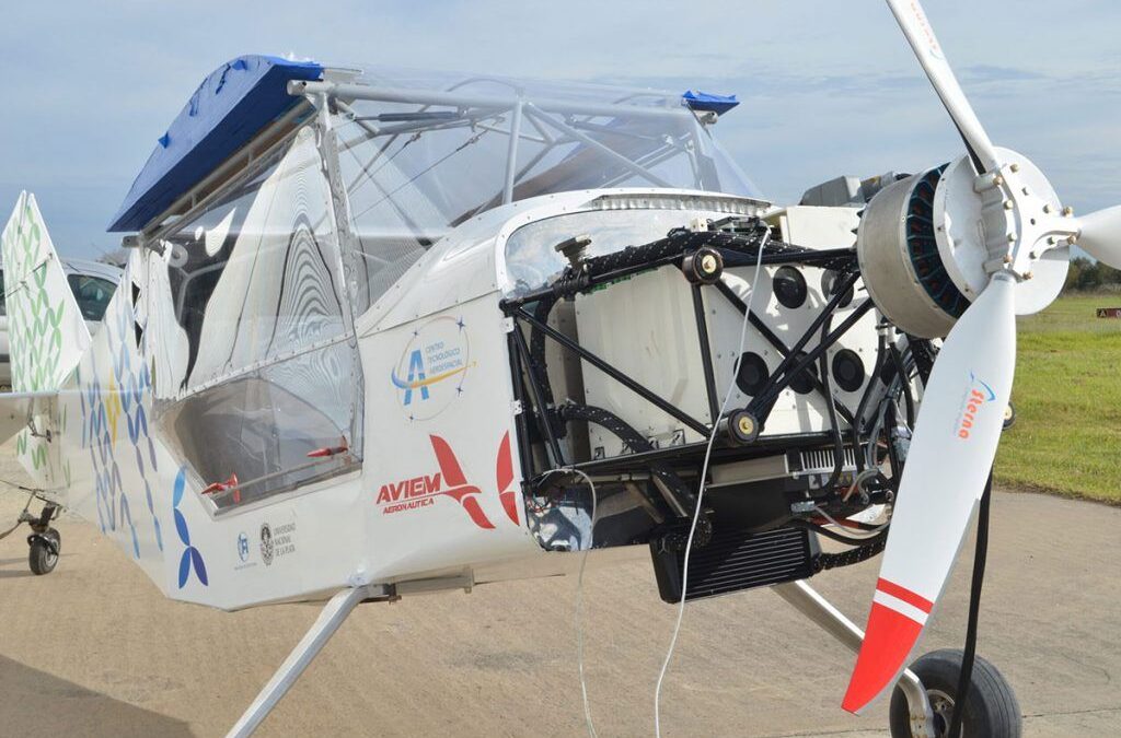 Argentina registra su primer avión eléctrico