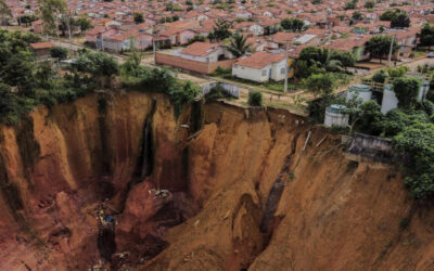 Alerta por el posible colapso de una ciudad en Brasil
