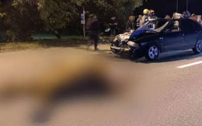 Una estampida de caballos provoca un accidente vial en la Ruta 6