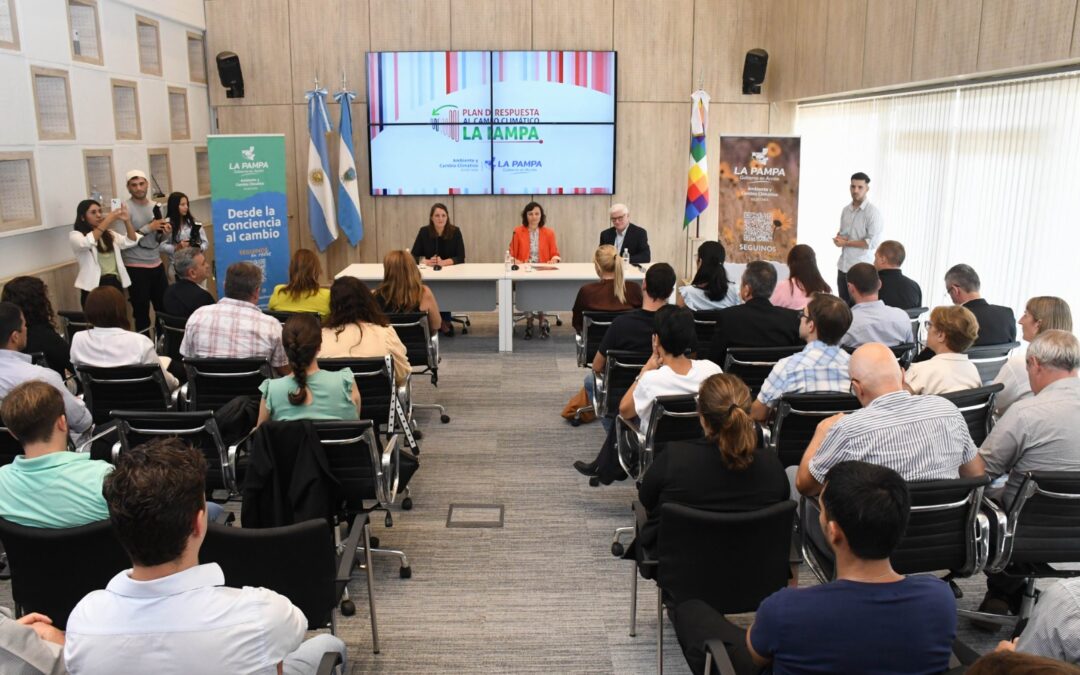 La Pampa presentó su programa de Cambio Climático.