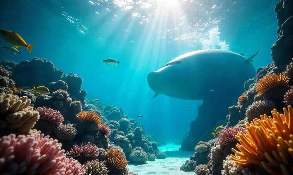 Crearán gigante jardín de coral para salvar la vida marina.