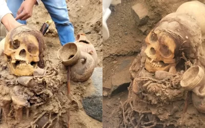 Encuentran una momia preincaica en Perú