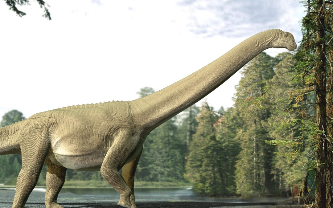 Revelan qué consumió el dinosaurio saurópodo que vivió hace 100 millones de años