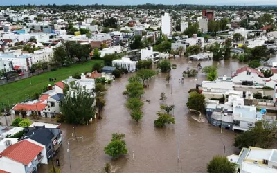 Tras el temporal, Bahía Blanca recibe ayudas de la UNESCO